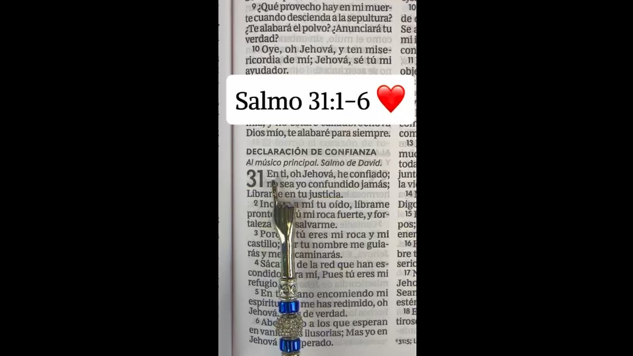 Lee la Biblia conmigo 1 minuto 📖