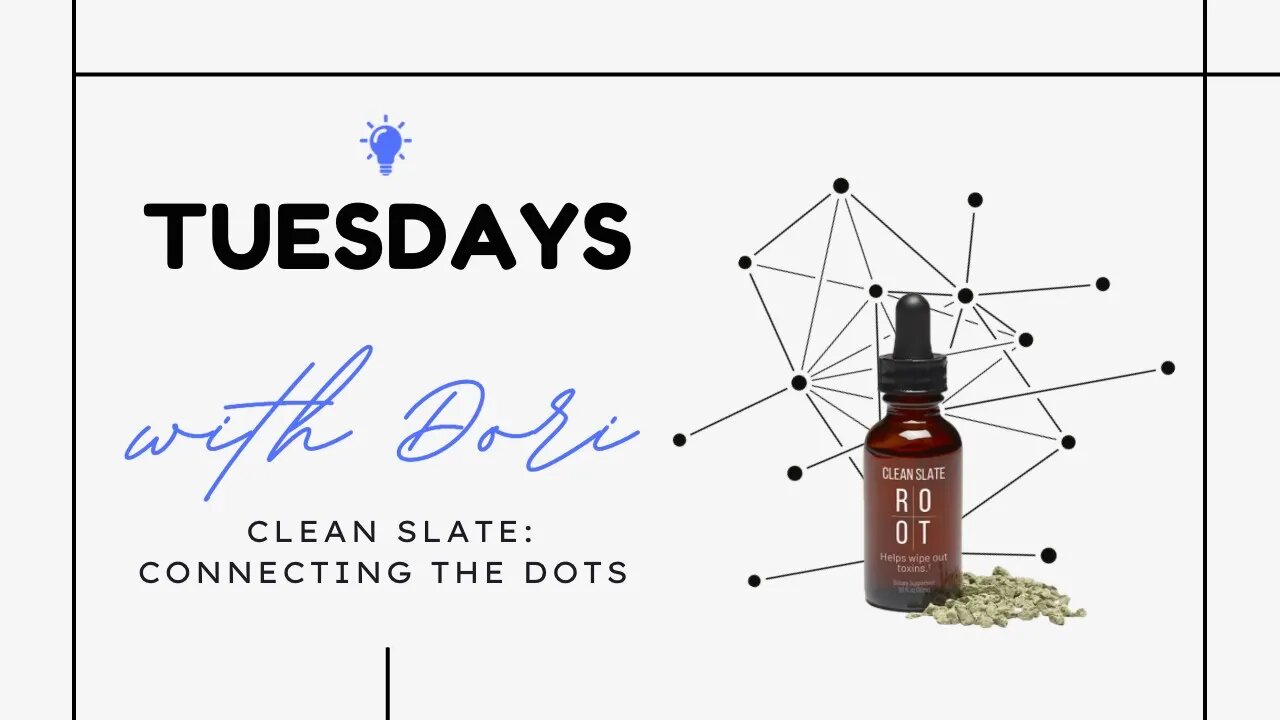 Tuesdays With Dr. Dori: Connecting the Dots | “Clean Slate” #1 Best Rated Zeolite, Clayton Thomas