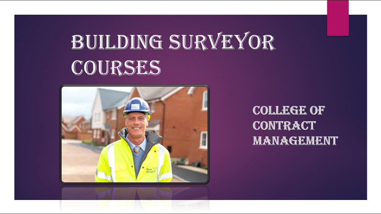 Building Surveyor Courses