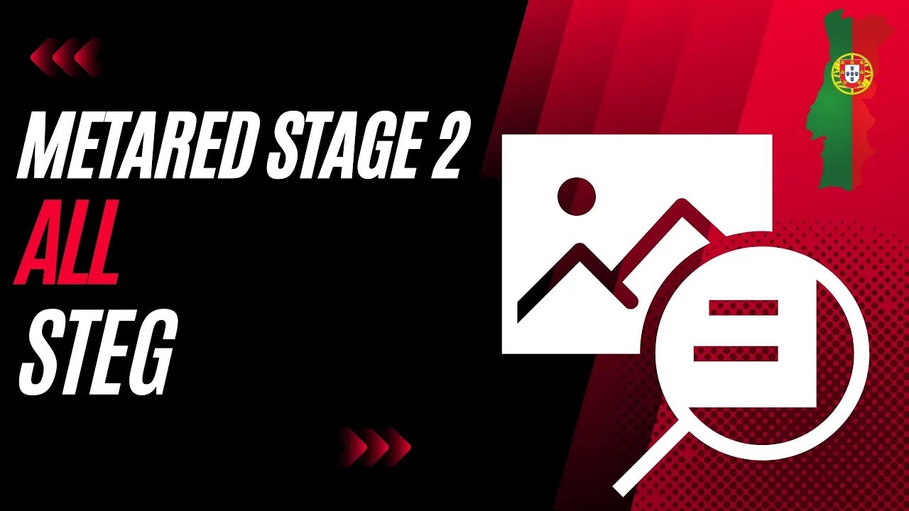 Metared CTF 2022 Stage 2 - Portugal: All STEG Challenges