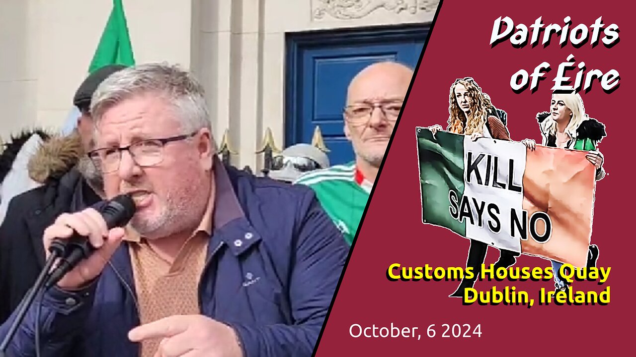 Patriots of Eire Rally: Freedom March in Dublin – October 6th, 2024