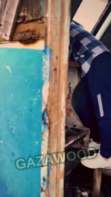 Gazan "Death actors" training for fake videos at the Gaza port. That's commitment!