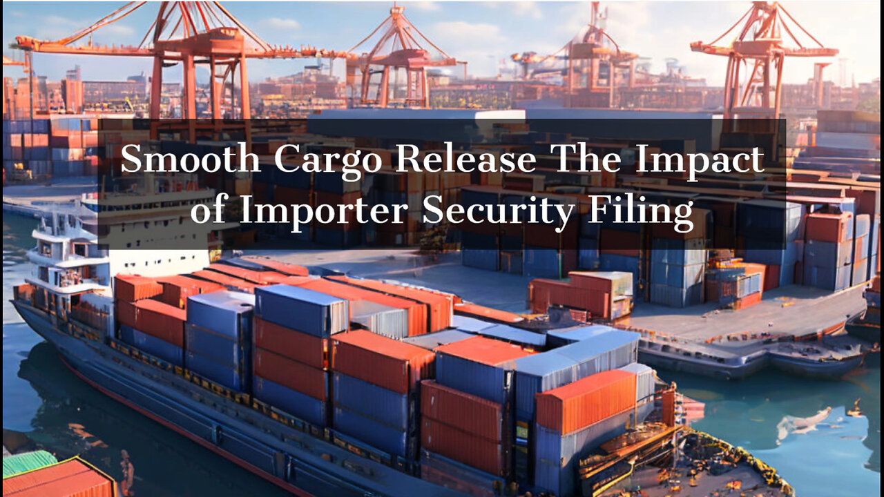 Smooth Sailing: How Importer Security Filing Affects Cargo Release Times