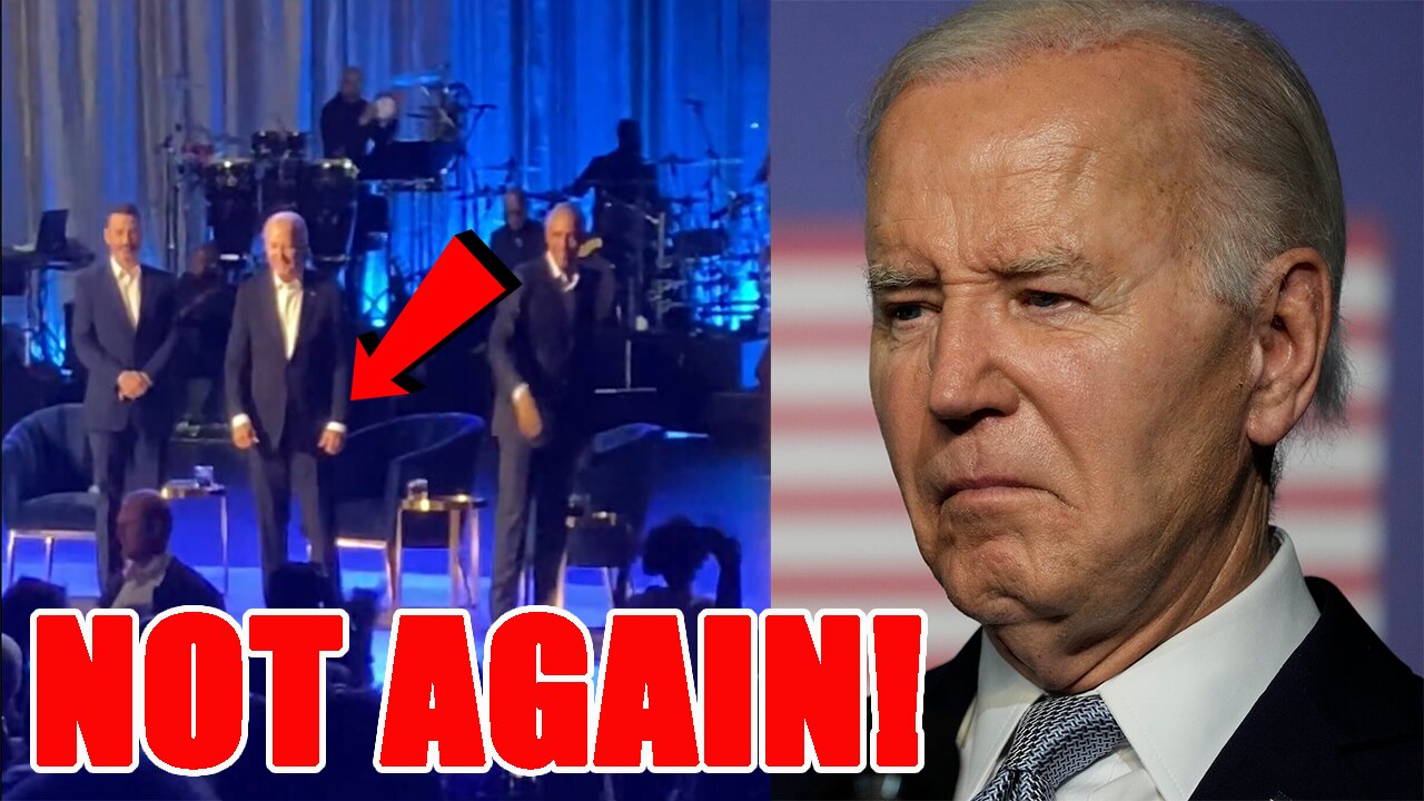 Democrats in PANIC as Biden FREEZES UP again at fundraiser with Obama!