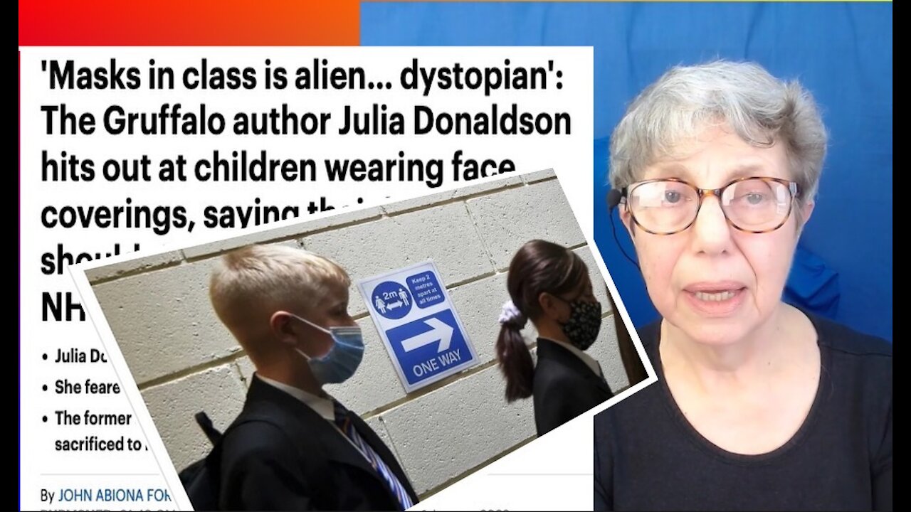 British Schoolchildren - to mask or not to mask (YouTube removed this video for 'violation')