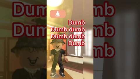 Everyone is dumb (Roblox old avatar editor) #shorts #itsdimroblox #roblox