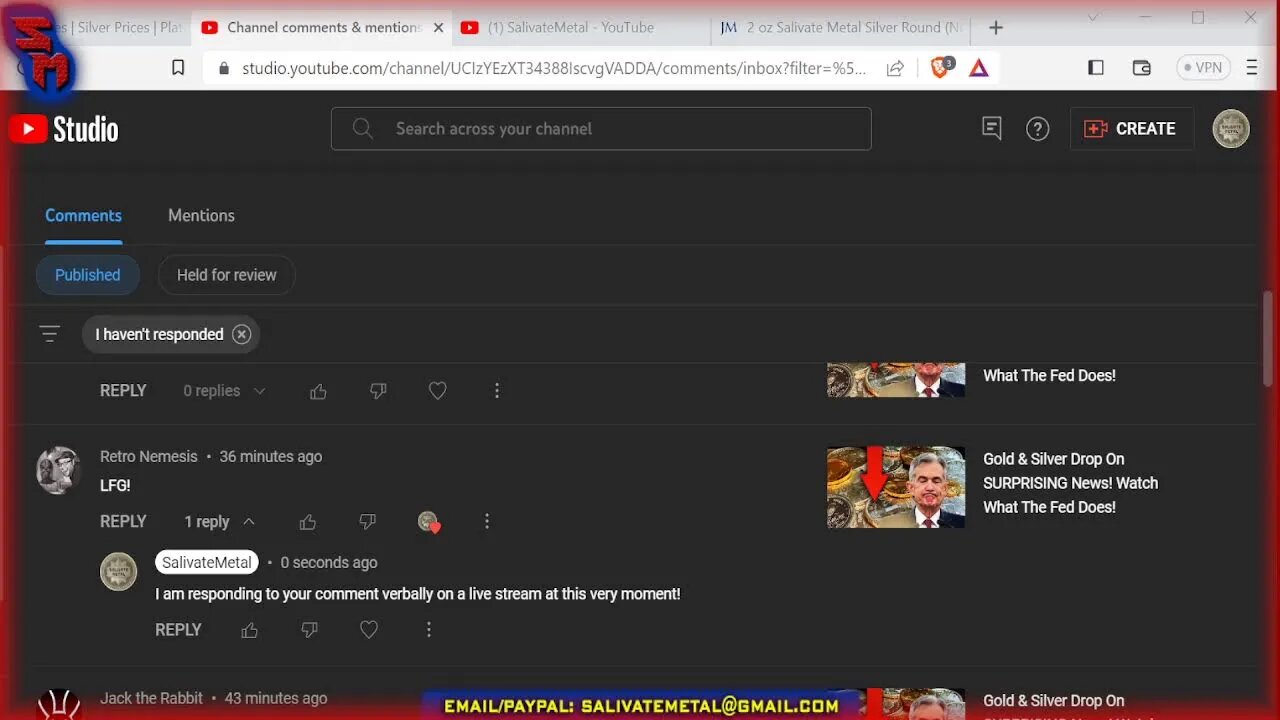 Friday Night LIVE! Gold & Silver