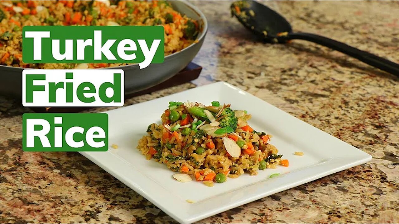 Turkey Fried Rice With Vegetables cc by Rockin Robin Cooks