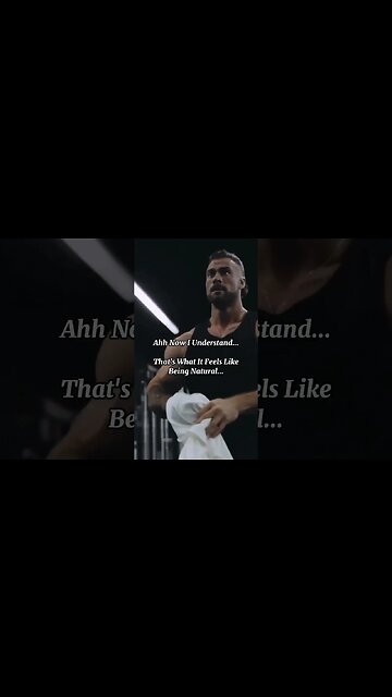 being natural #aesthetics #bodybuilding