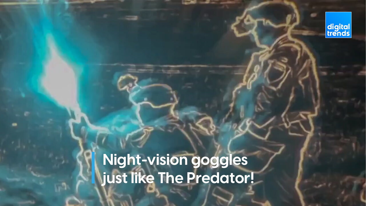 These night-vision goggles are so good they make the Predator jealous