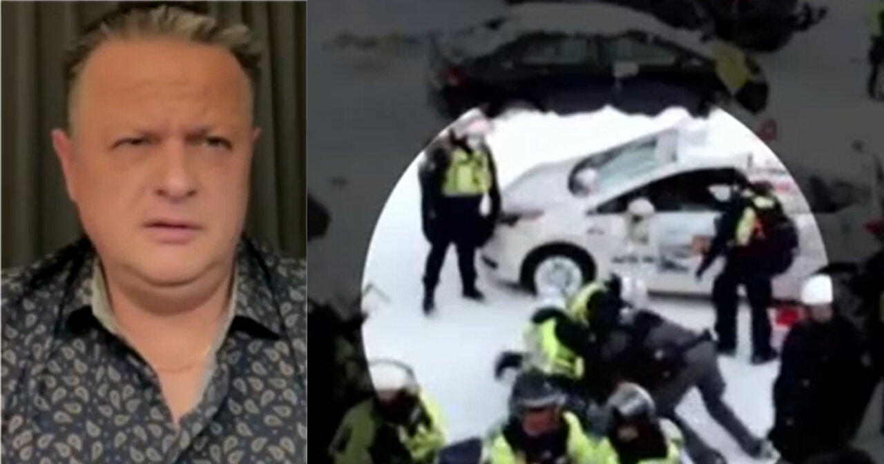 Canadian Trucker Sends Powerful Message After Being Beaten by Police During Freedom Convoy