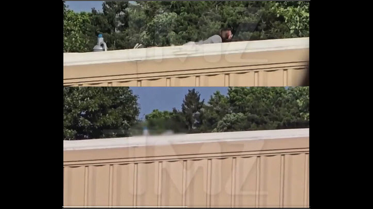 TRUMP SHOOTER ON ROOF!