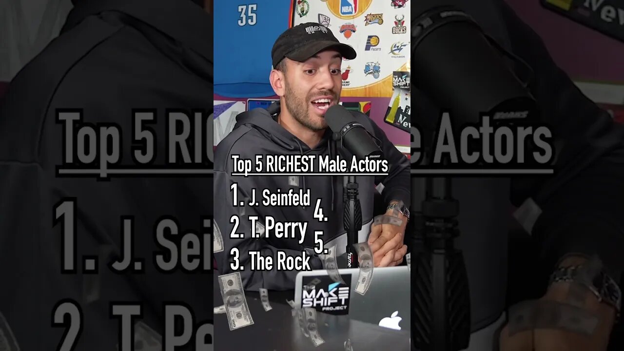 Guessing the Top 5 Richest Male Actors!! Who Tops The List?! #shorts #actors