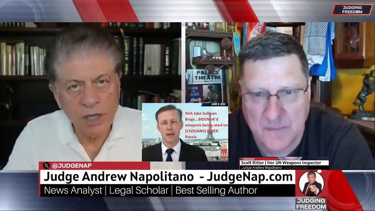 Scott Ritter: RISKING NUCLEAR WAR: Judge Napolitano (6.12.24)