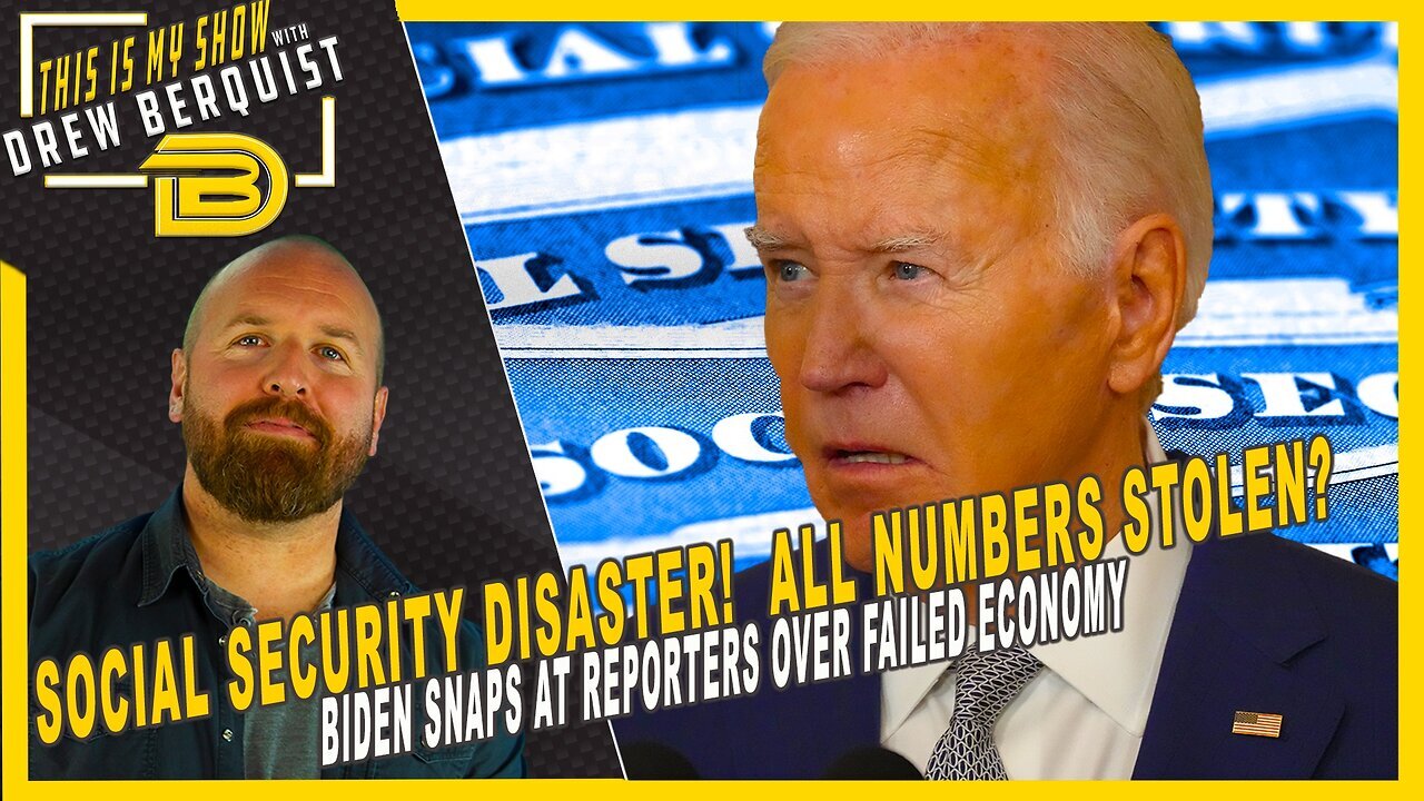 ALL Social Security Numbers May Have Been Stolen | Biden Snaps at Reporters | Drew Berquist