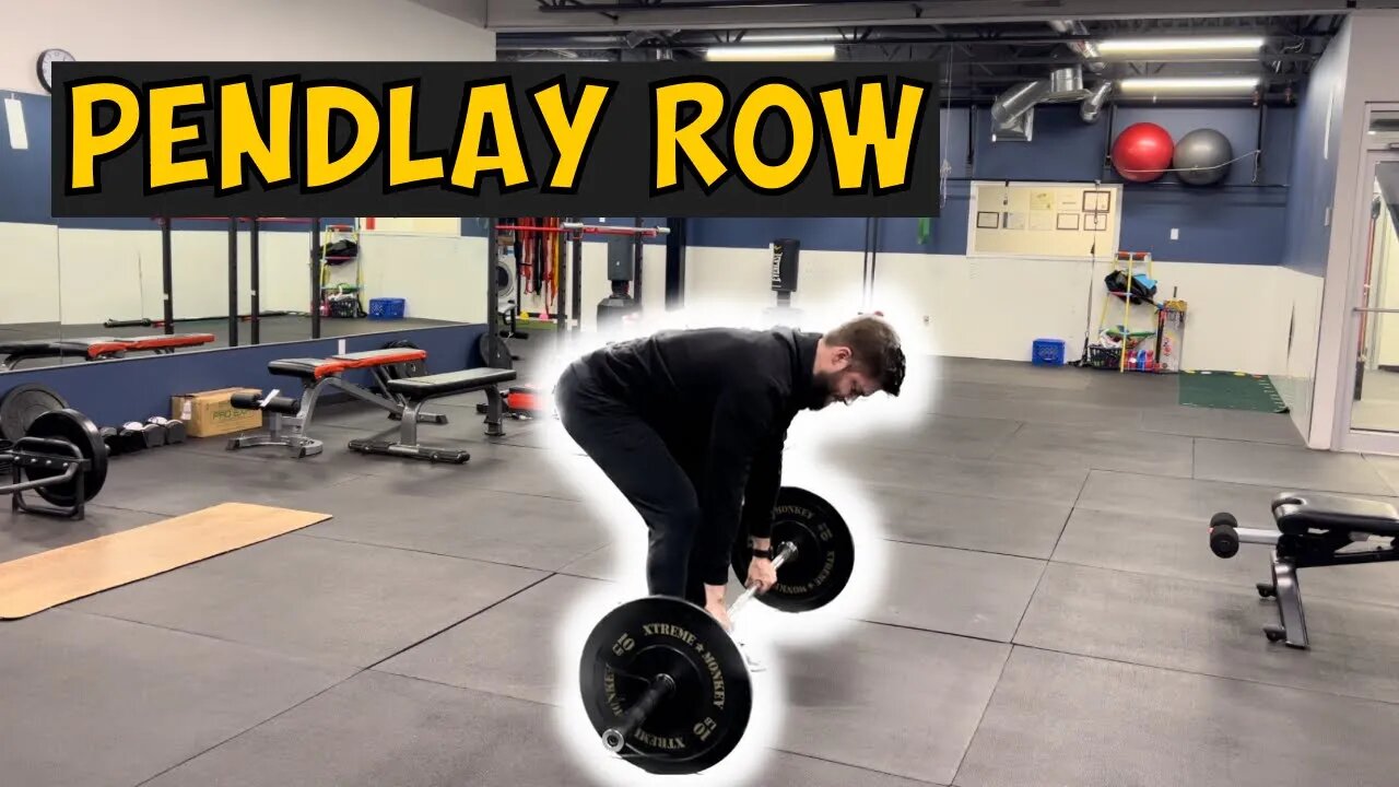 How to do The Barbell Pendlay Row with Proper Form