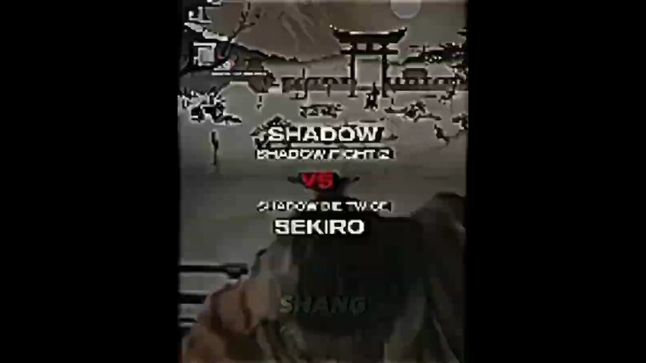 shadow vs sekiro