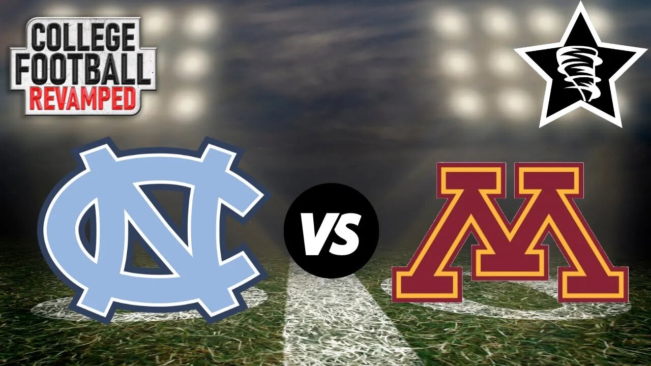 NCAA Football 14 - CFB Revamped - Dynasty Mode - North Carolina vs Minnesota