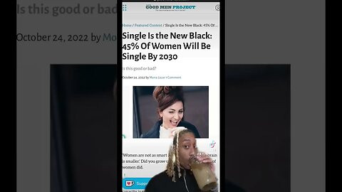 Most MODERN women will be SINGLE by 2030!