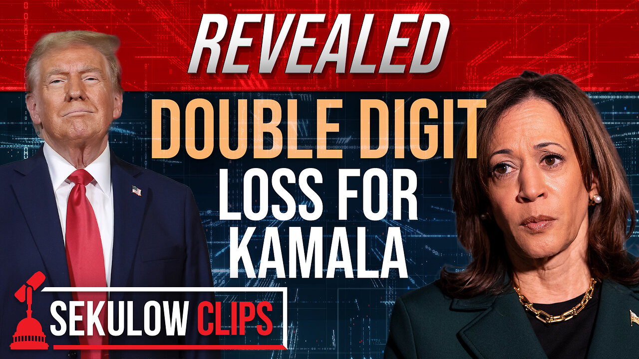 REVEALED: Double Digit Loss for Kamala