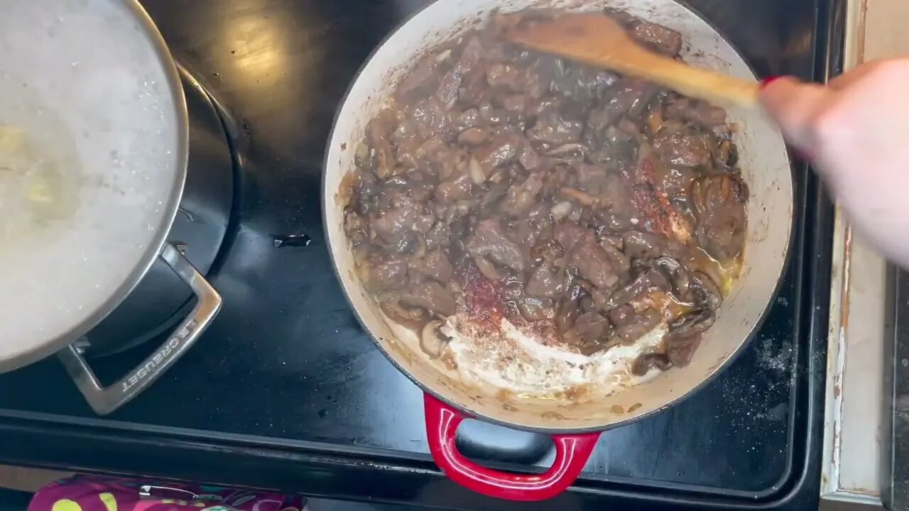 Beef Stroganoff