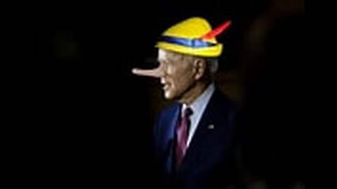 PINOCCHIO BIDEN IS AT IT AGIAN!