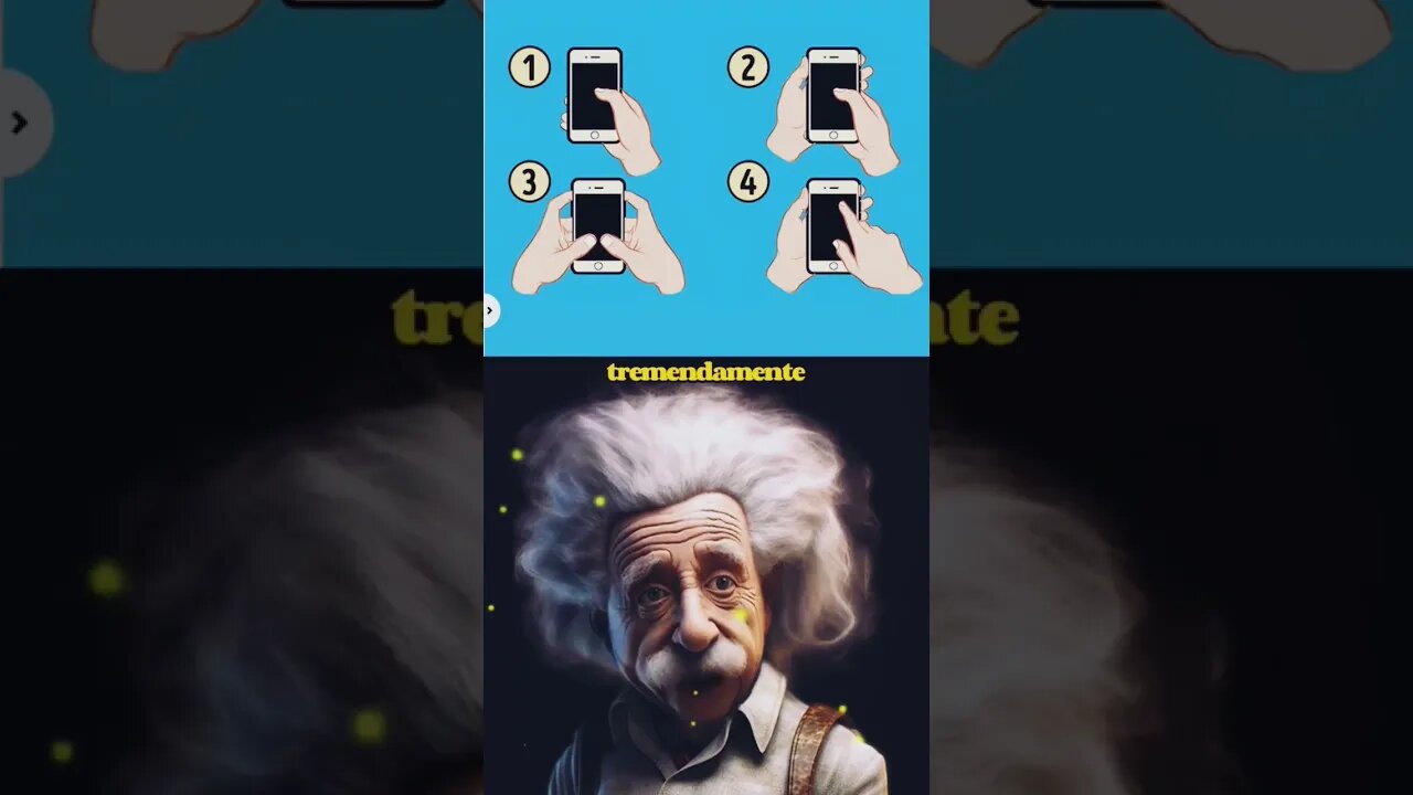 Como sostienes tu celular ahora