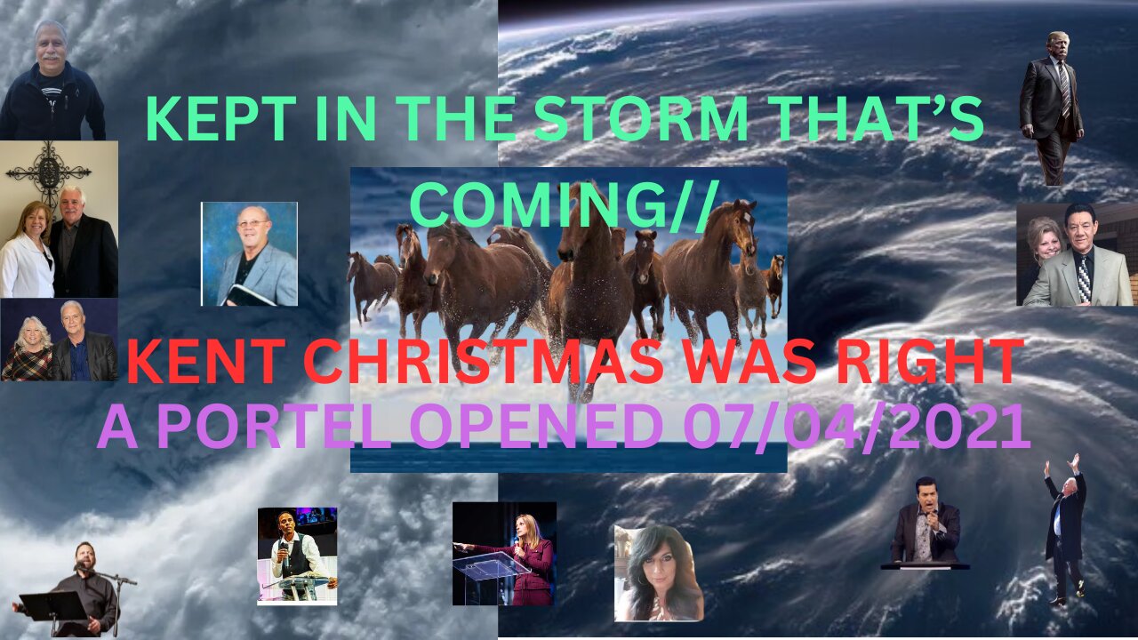 KEPT IN THE STORM THAT'S COMING OUT OF THE WEST |12 PROPHETS: GOD SAYS KENT DID NOT MISS MY COMMAND!