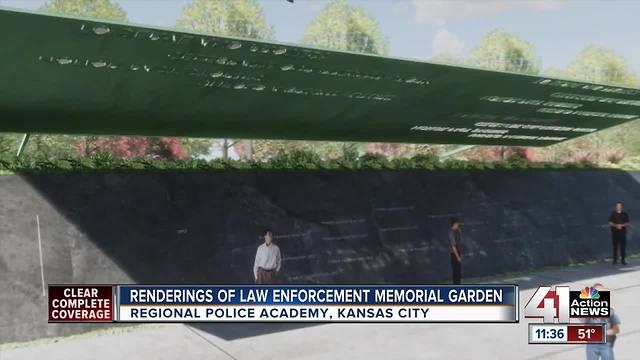 Memorial garden to honor those killed in line of duty