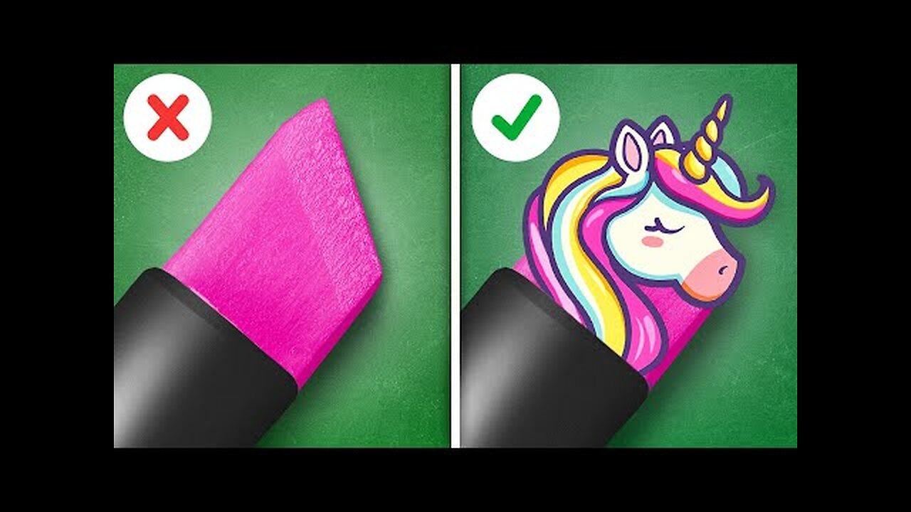 Clever School Hacks & Fun Crafts You Must Try ✏️✨ Back to School