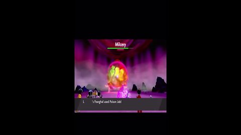 Pokémon Sword - Shiny Toxtricity Used Poison Jab!