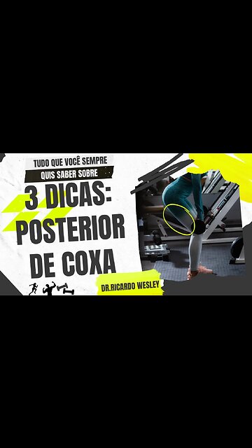 3 DICAS para o POSTERIOR DE COXA #hipertrofia #massamuscular #PERNASGRANDES