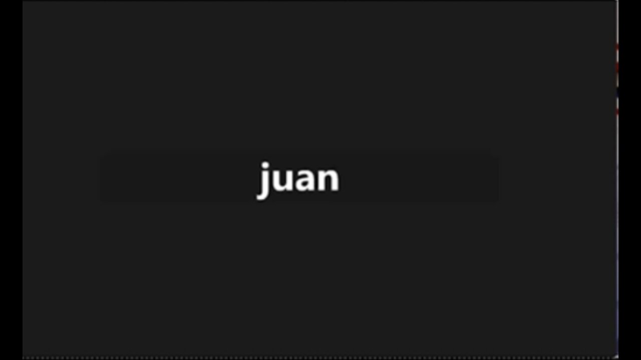 Juan O Savin 9/2/24 Video A