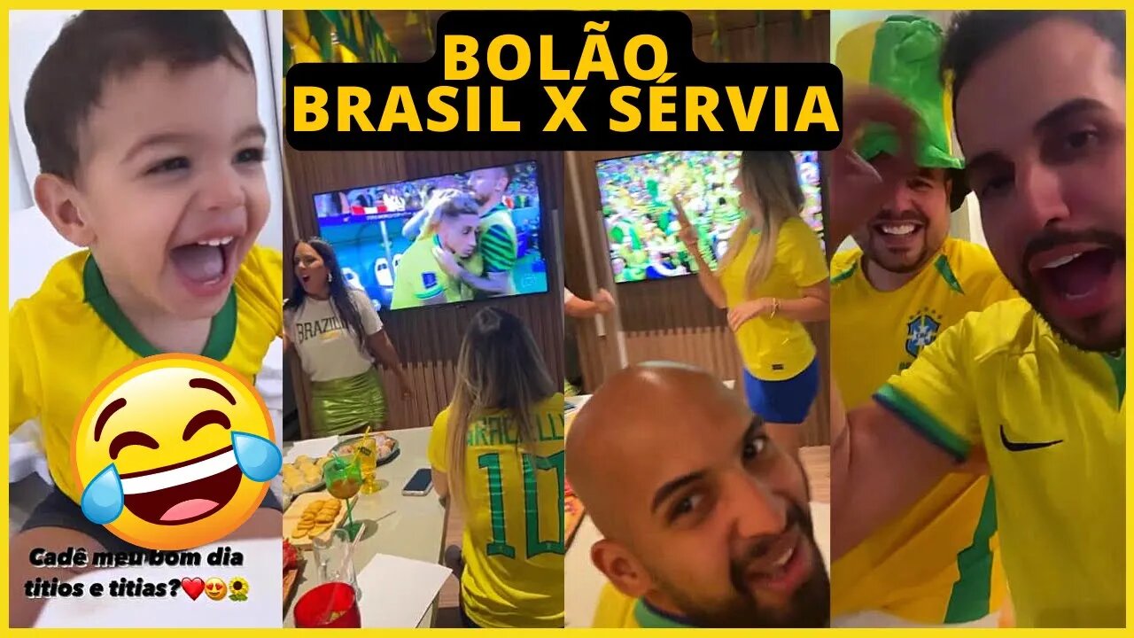 BOLÃO DE LEIDY NO PRIMEIRO JOGO DO BRASIL NA COPA VEJA QUEM GANHOU