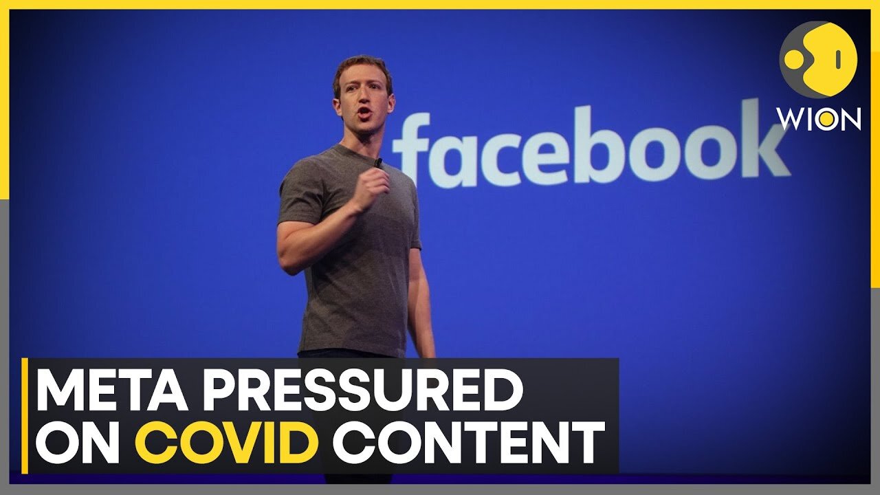 Facebook pressured by U.S. Government to censor covid content: Meta CEO | WION News