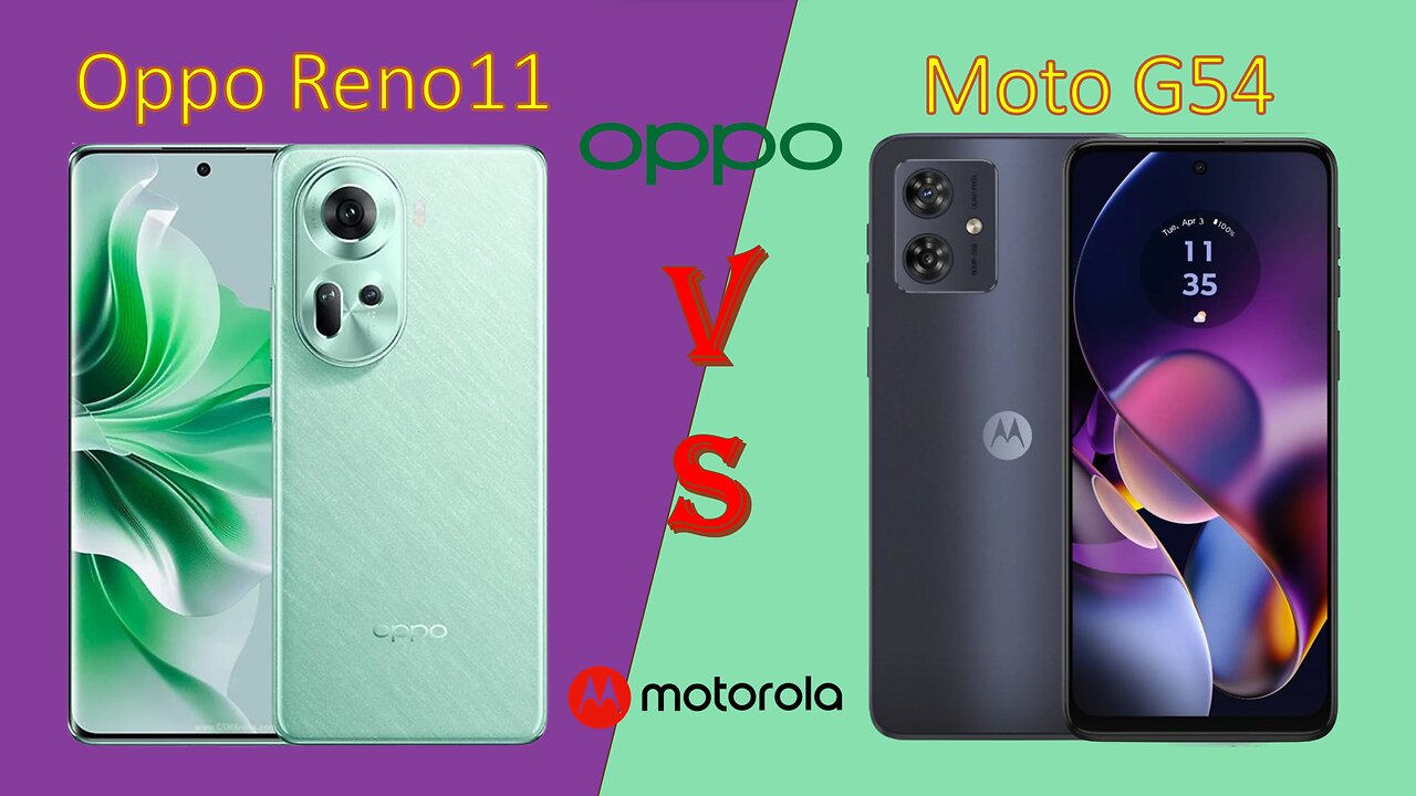 Oppo Reno11 Vs Moto G54 | Full comparison | Which one is best | @technoideas360