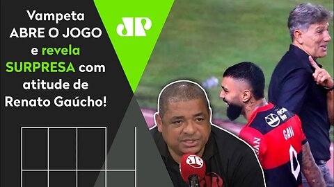 "Pô, eu tava VENDO o Flamengo e pensei: 'SERÁ que o Renato ESQUECEU dele?'" Vampeta ABRE O JOGO!