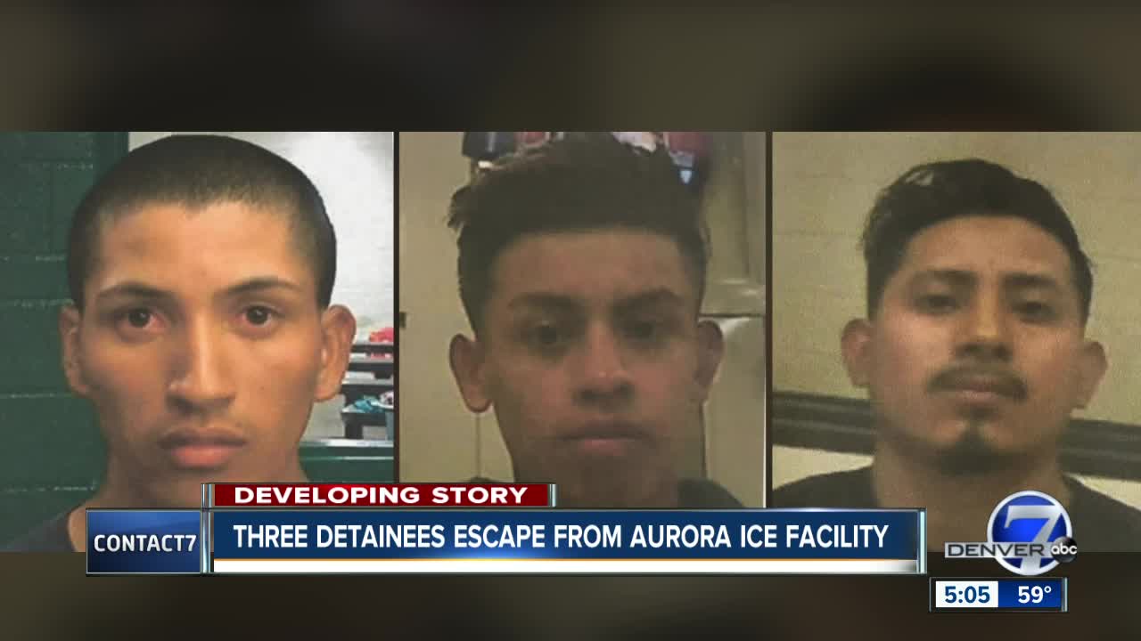 Fort Carson rape suspect among 3 detainees who escaped from Aurora ICE facility