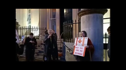 Protest outside Canada House (Day 2) - In support of the Freedom Convoy