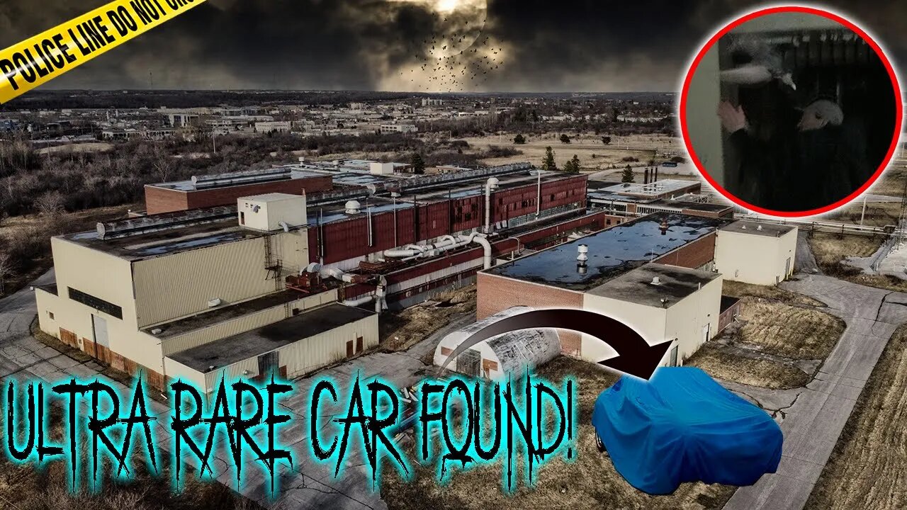 Exploring Haunted Abandoned Factory - Found ULTRA Rare Car!