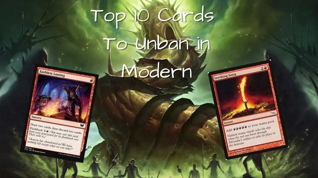 Top 10 Cards to Unban | MTG Modern