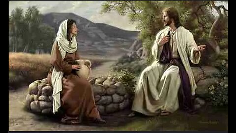 Jesus heals a Samaritan woman