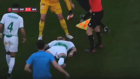 Spanish football match abandoned as player collapses and rushed to hospital with teammates in tears