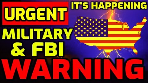 EMERGENCY! ⛔URGENT - Us Military Prepares For Attack On Us Soil!