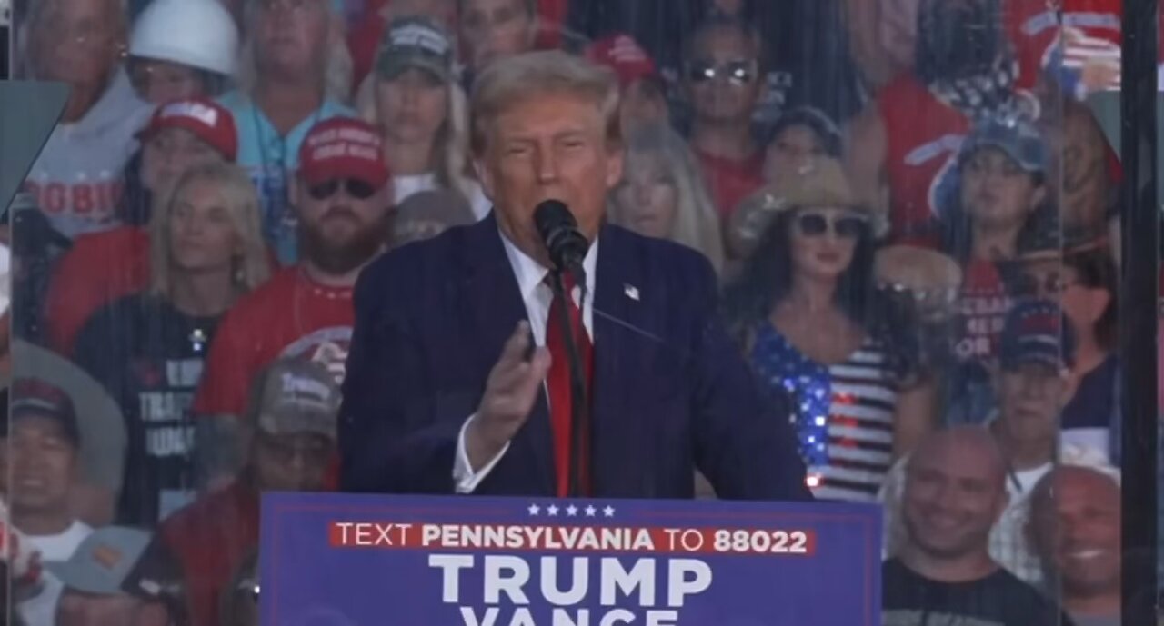 PAY WHEN HAVE YOUR MONEY BACK!(?) Trump on Elon Musk Starlink Hurricane support - Butler 2nd PA rally