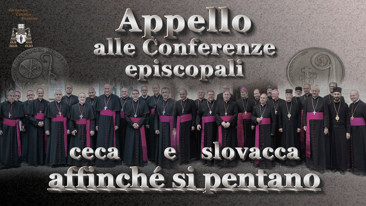 Appello alle Conferenze episcopali ceca e slovacca affinché si pentano