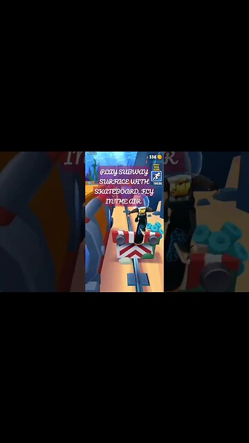 PLAY SUBWAY SURFACE WITH SKATEBOARD