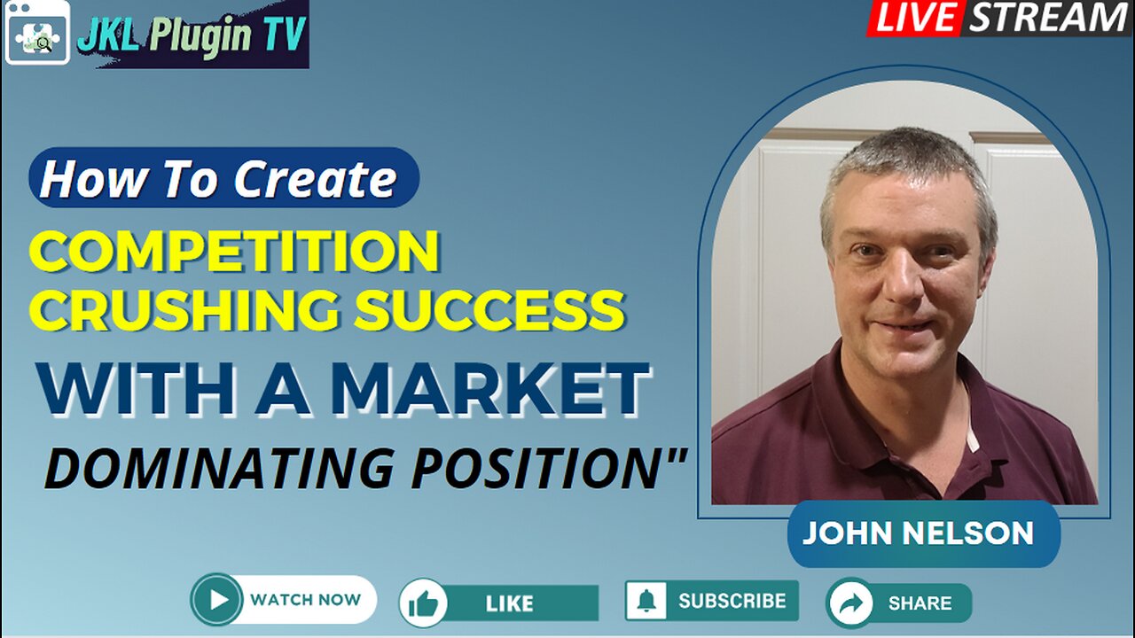 How To Create Competition-Crushing Success with a Market Dominating Position