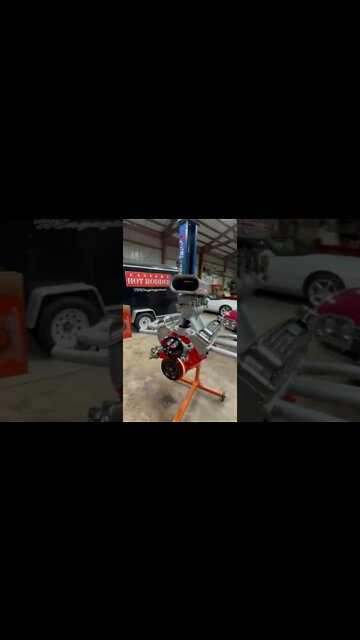 EHR: Sneak peak of the 46' Chevy shop truck engine