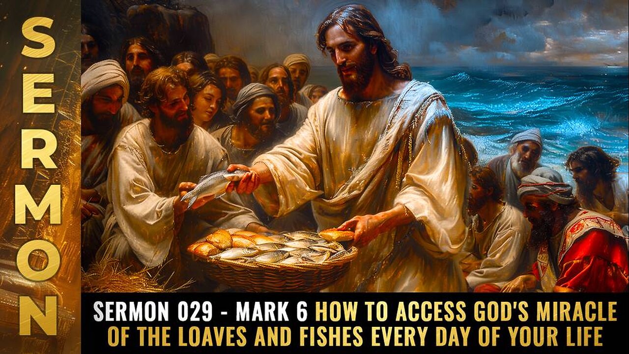 Sermon #029 - Mark 6 How to access God's MIRACLE of the loaves and fishes every day of your life